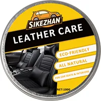 Car Leather Care Cream Natural Transparent Odorless Leather Conditioner Balm Universal for All Colors Protect  Nourish Car Seats