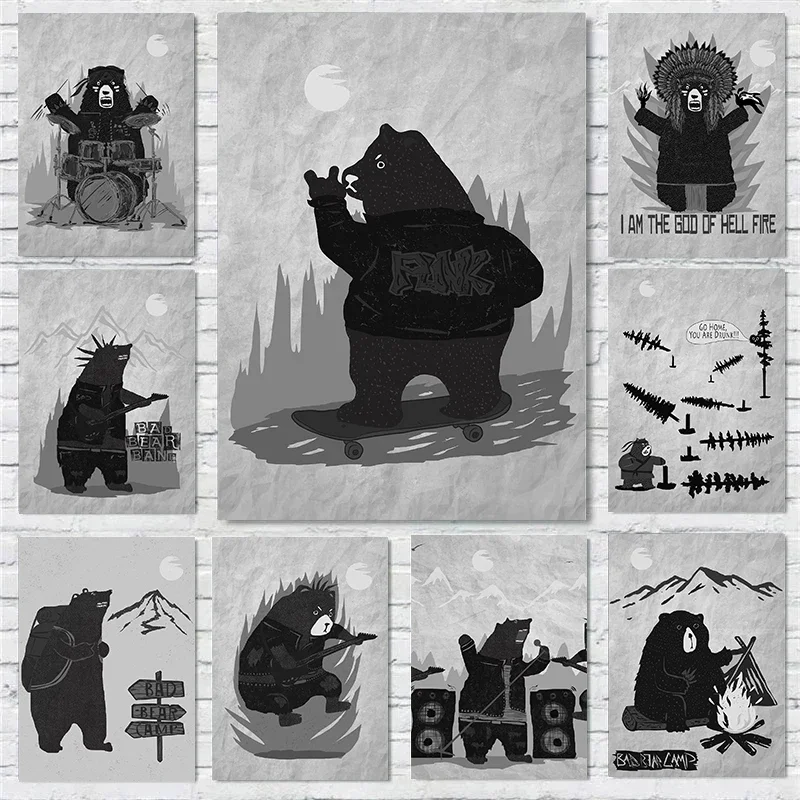 Bad Bear Camp Poste…