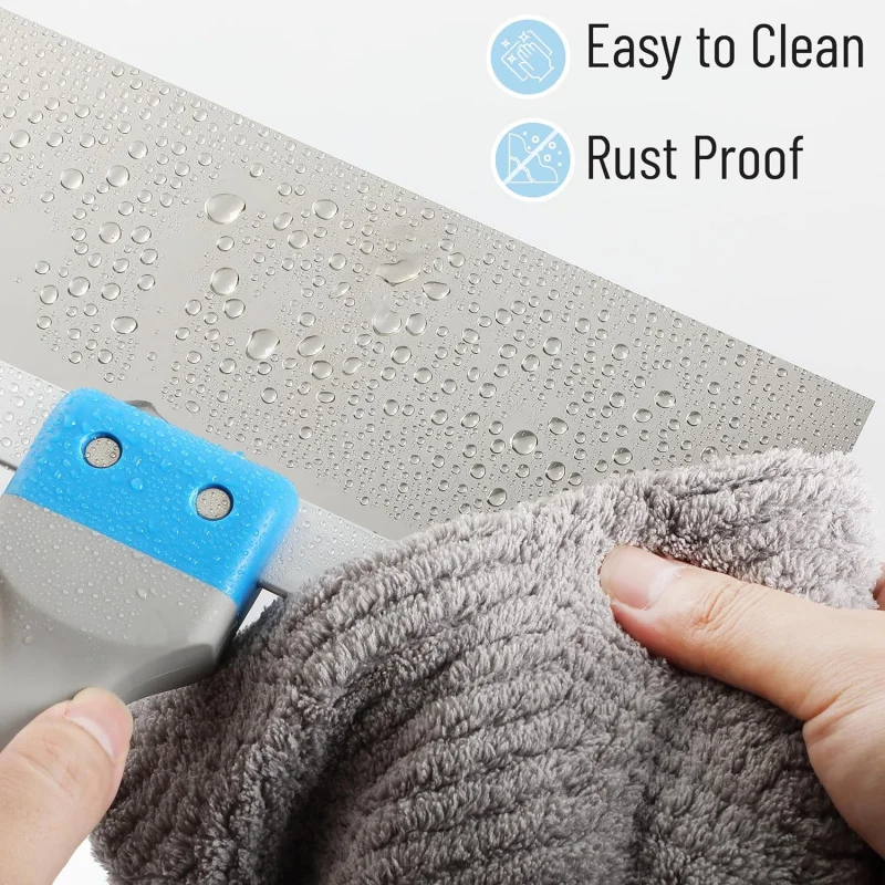 Faca para afiar, 8 polegadas, faca para afiar drywall de aço inoxidável, alça macia