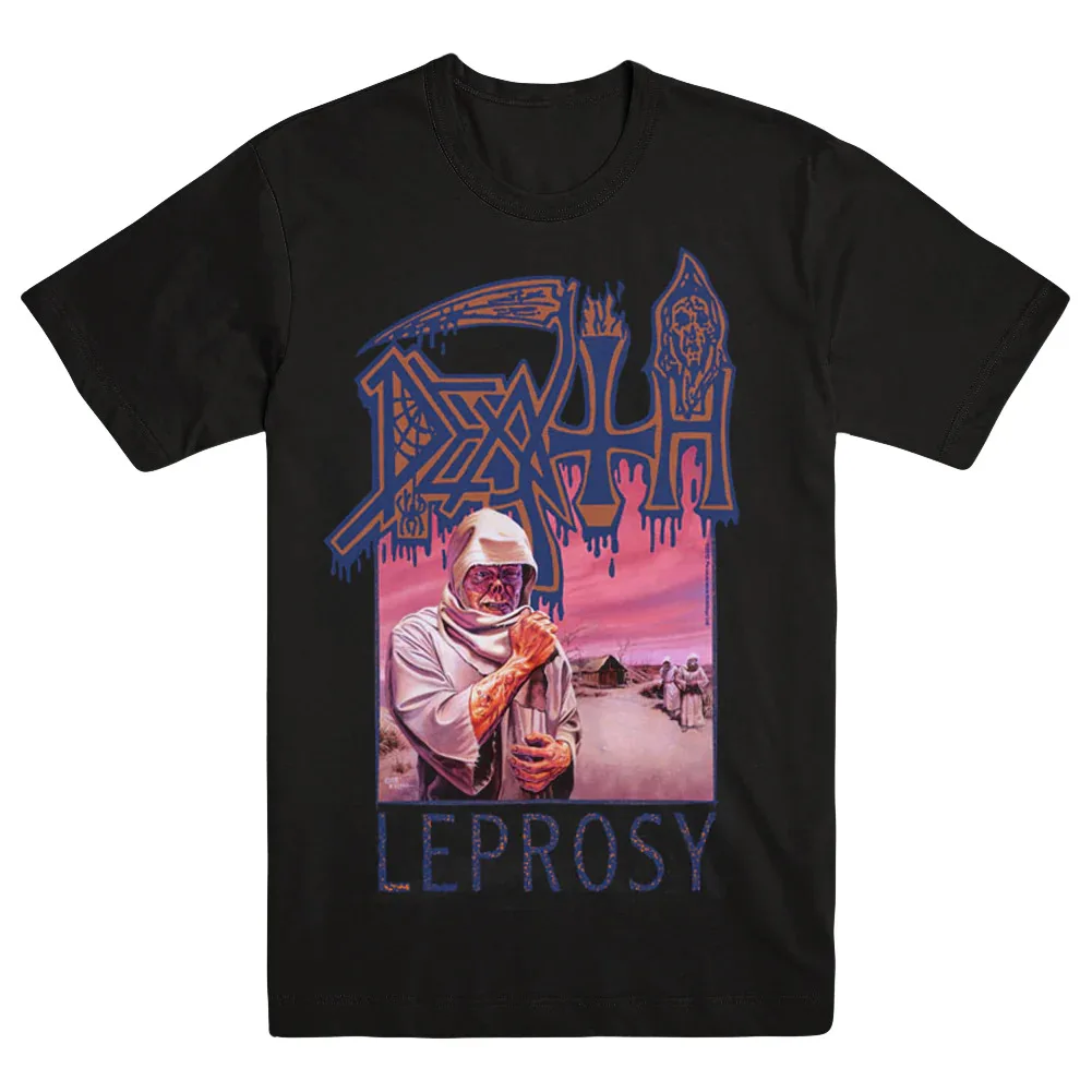 DEATH Leprosy Cotton Black Unisex Size S-4XL T-shirt DA507