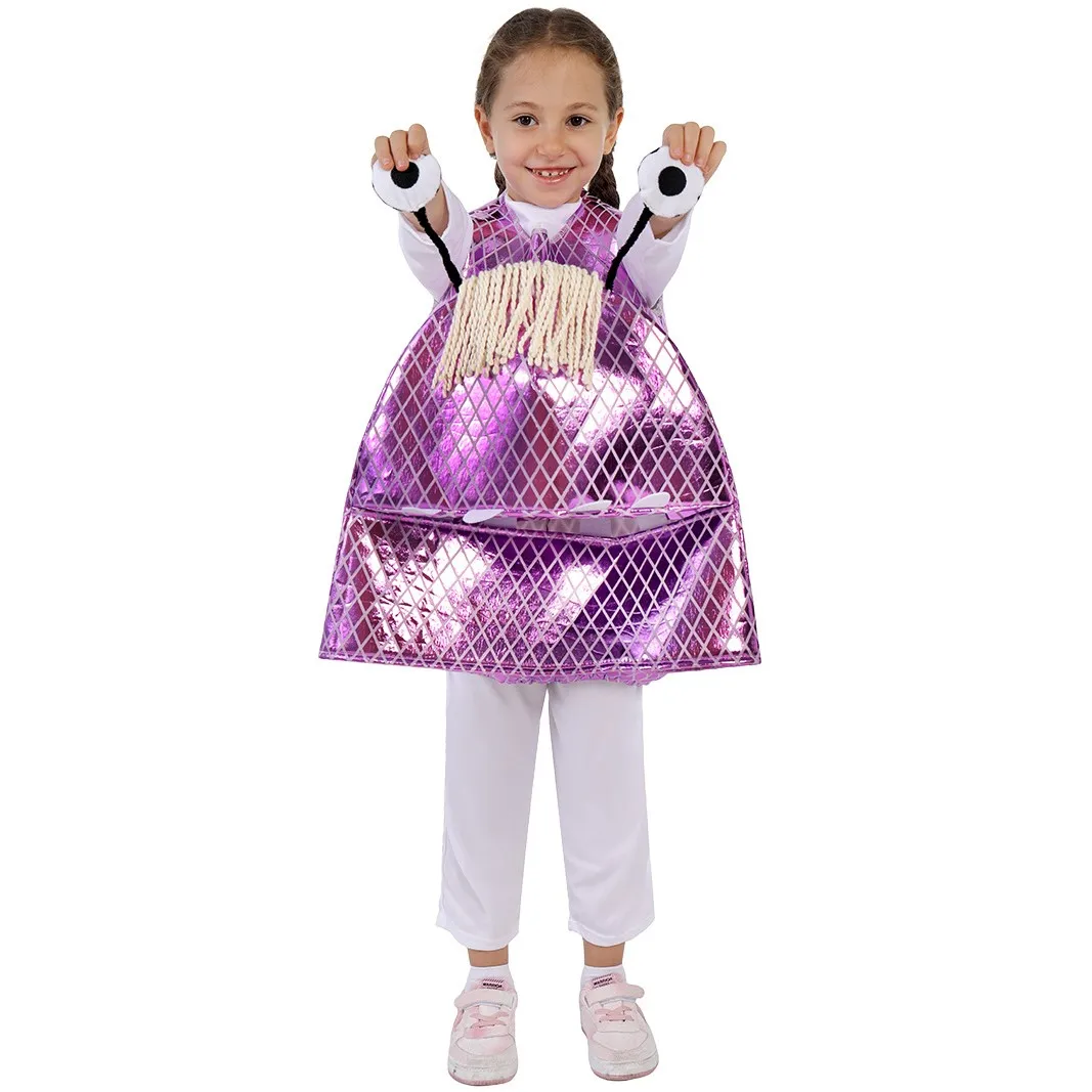 Monster Inc Boo Deluxe Costume for Halloween Cosplay Costumes for Party Dress Up Outfits