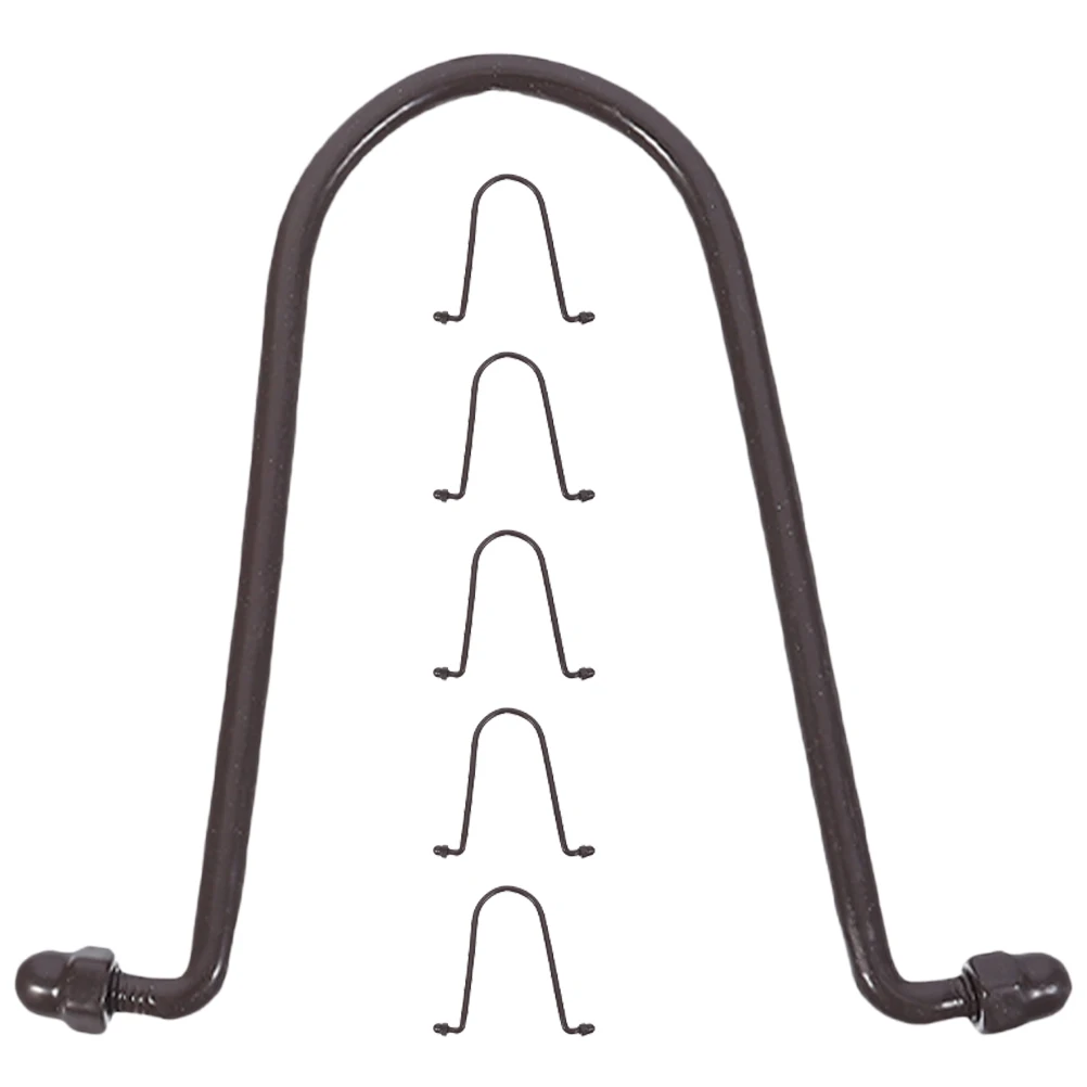 

6Pcs Rain Chain Hooks for Gutters Lightweight Outdoor Multi-Purpose Hooks for Rain Chains Lanterns Bird Feeders Planters