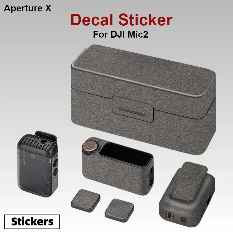 

Индивидуальная наклейка для DJI Mic2, наклейка на кожу, наклейка на беспроводной микрофон, виниловая пленка, защитная пленка от царапин, пальто Mic 2