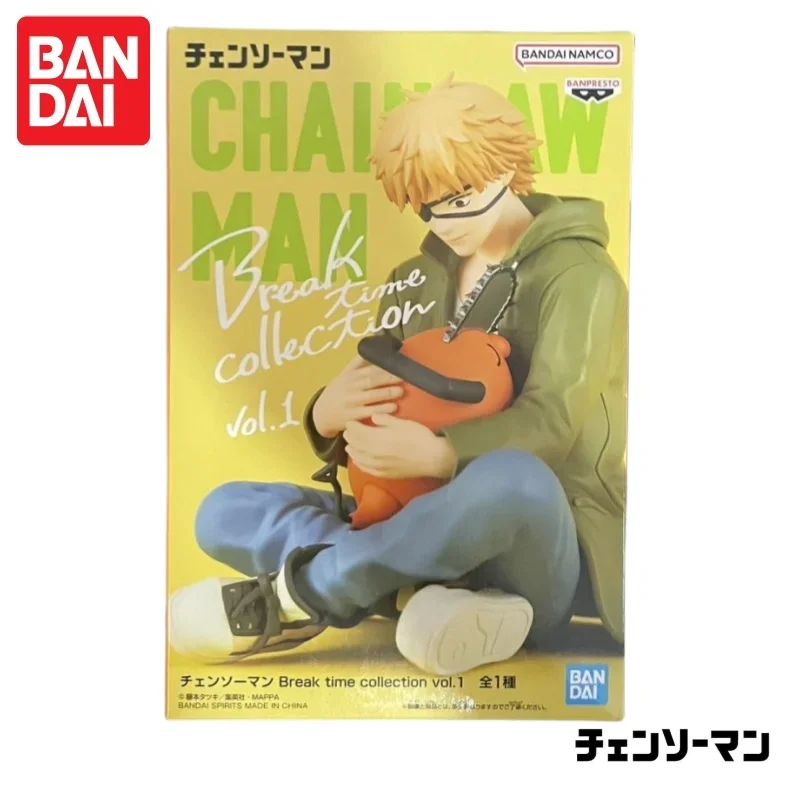 

In Stock 100% Original Bandai Banpresto Break Time Collection Vol 1 Chainsaw Man Denji Action Figure Model Doll Brand New Boxed