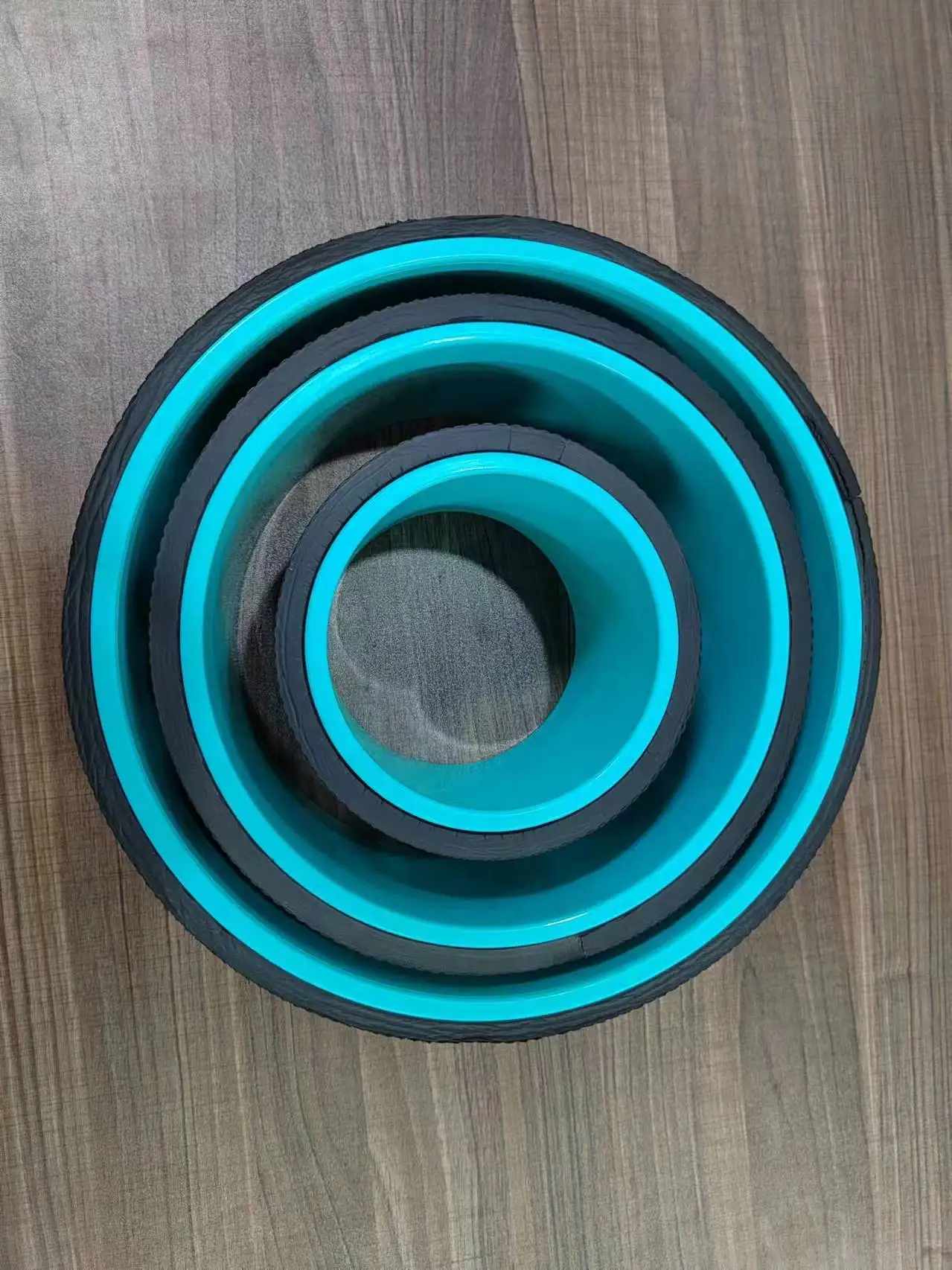 

Yoga Wheel for Back Yoga Circle Back Roller Wheel for Yogi Muscle Massage Wheel Back Stretcher, Pain Relief 2