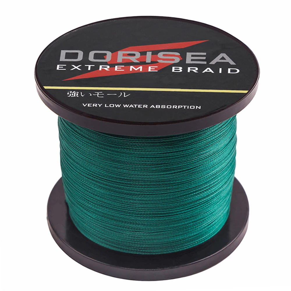 DORISEA 500m Super Strong Japan multifilamento PE treccia lenza