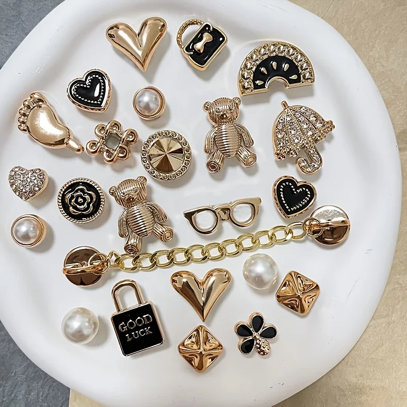 

Модные изысканные аксессуары для обуви, различные стили, съемные украшения для обуви, подходят для женских тапочек, сандалий, садовой обуви.