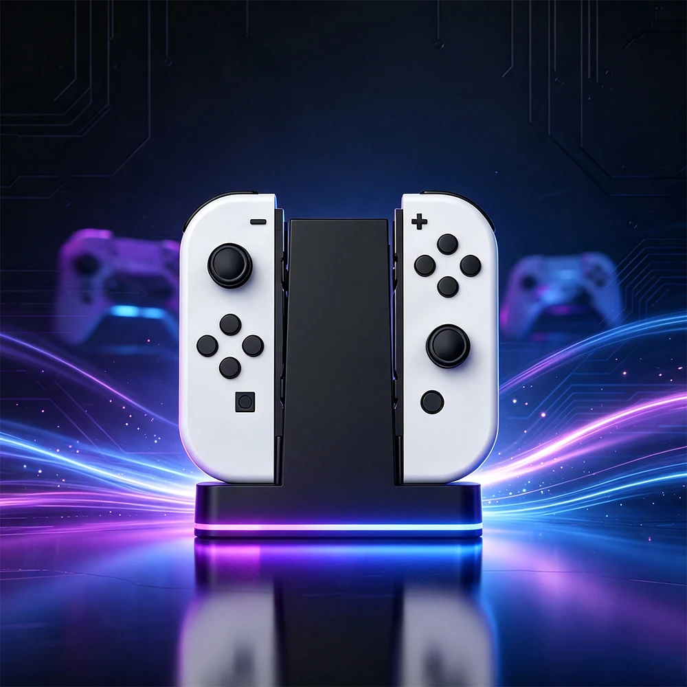Controller Charging Stand - 스위치 컨트롤러 스탠드 홀더용 조이콘용 충전
