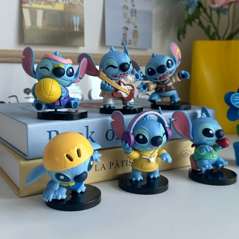 

6 шт. милый Kawaii Sanrio аниме детская стежка модель орнамент милый мультфильм детское украшение кулон подарки на день рождения для девочек и мальчиков