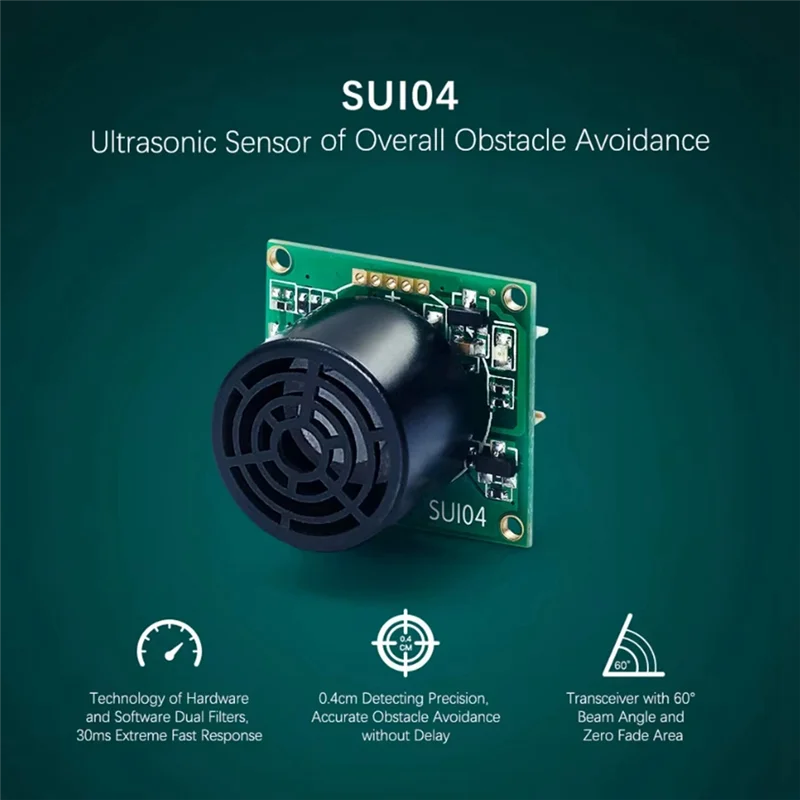 Y19A SUI04 RC الطائرة بدون طيار الاستشعار بالموجات فوق الصوتية السونار وحدة تجنب العوائق المستقلة ل PIXHAWK MINI PIX RC وحدة تحكم في الطيران