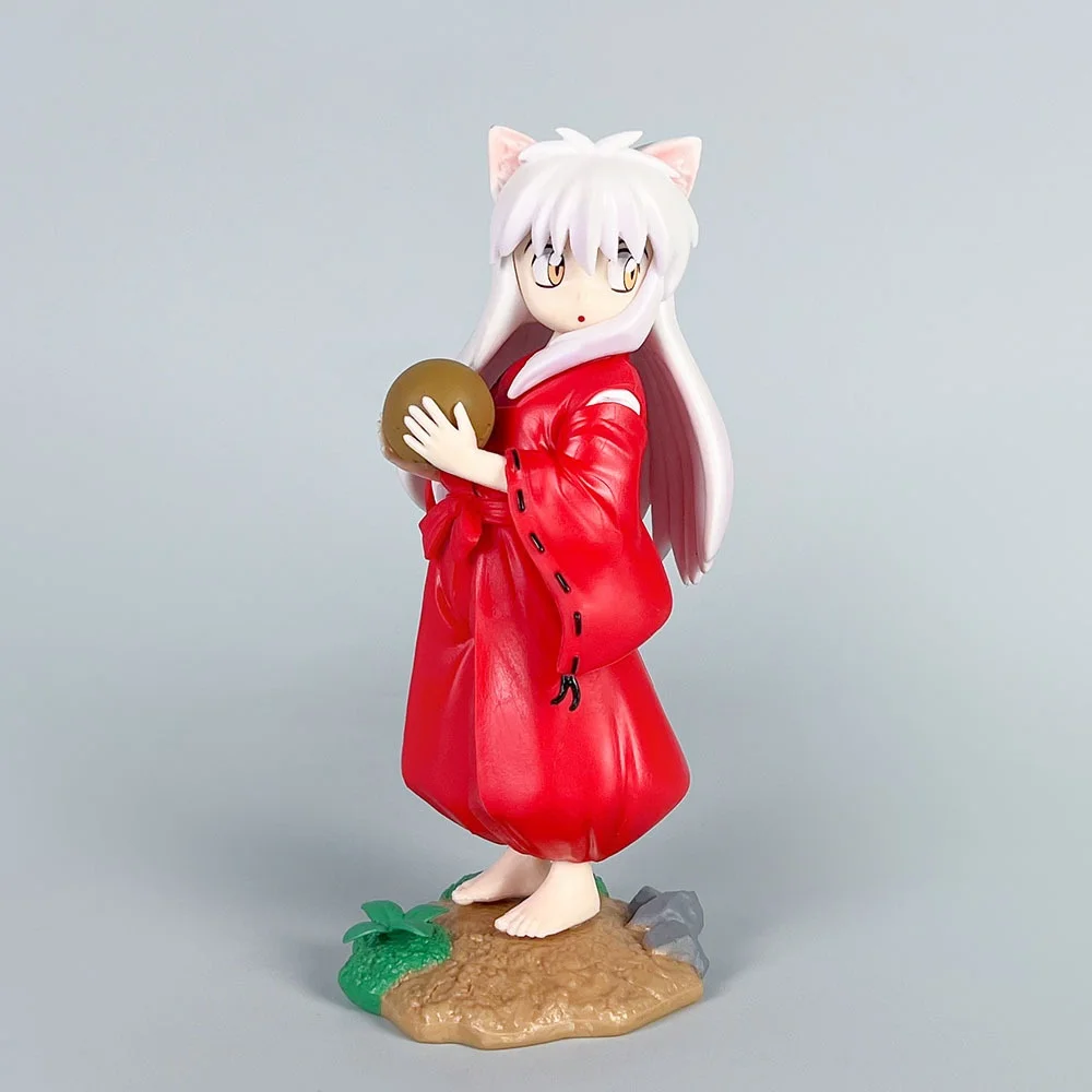 

Anime Inuyasha Childhood PVC Action Figure Collectible Model Doll Toy 16CM