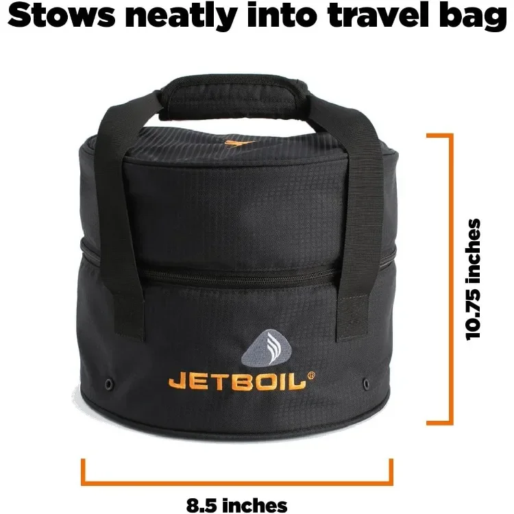 ترقية جديدة. نظام الطبخ Genesis Basecamp لحقيبة الظهر وموقد التخييم مع أواني طهي للتخييم #6