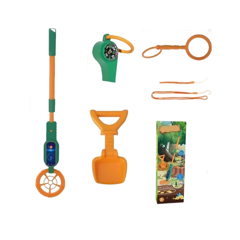 

Adjustable Kids Metal Detector Perfect For Beach Park And Backyard Tool