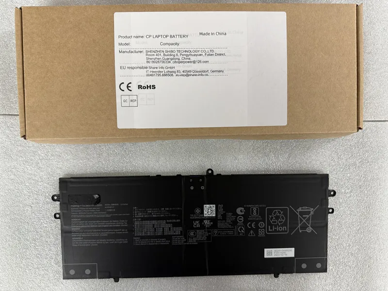 

Новый аккумулятор C41N2304 15,56 В, 4825 мАч, 75 Втч для Pro 15 OLED 2024 S 14/15 OLED M5406 S5507 S5606 M5606 UM3406