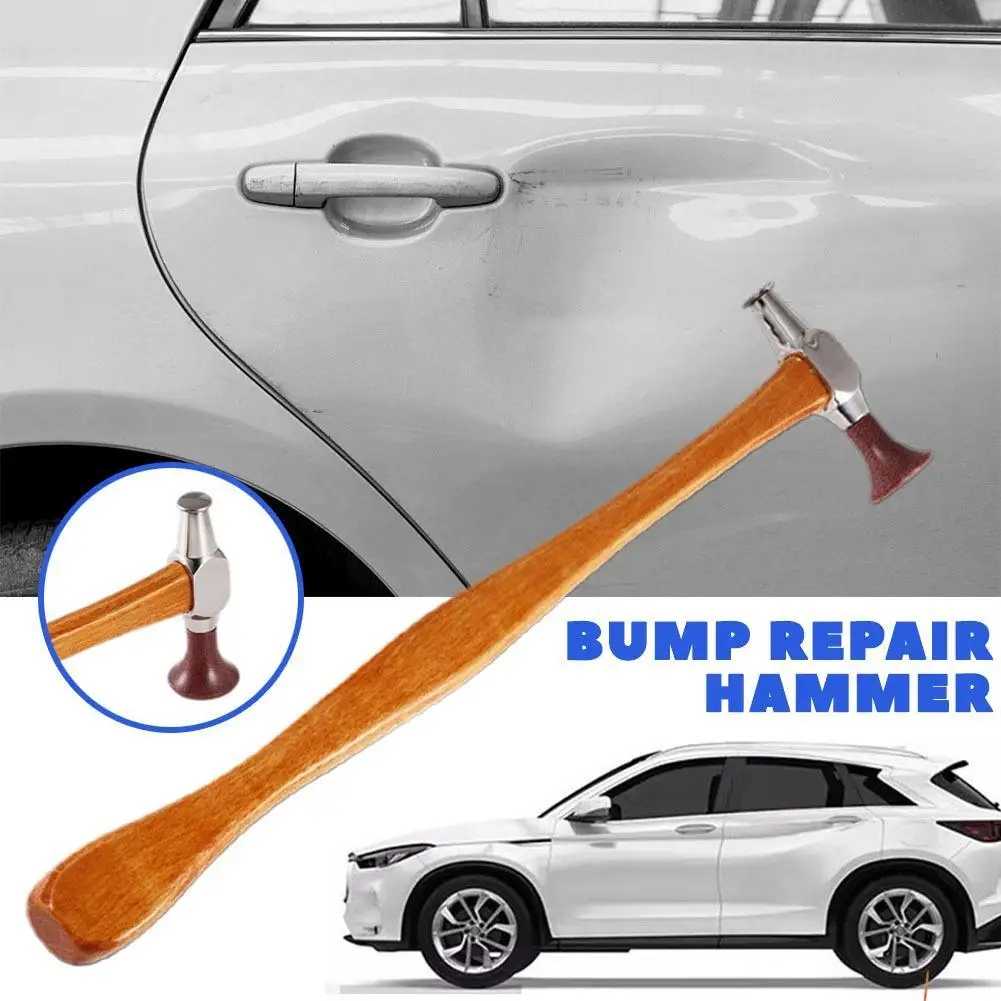 

Автомобильный молоток для ремонта вмятин, сплав, деревянная ручка, выравнивающий молоток, ударный молоток, бесшовный инструмент для ремонта, аксессуары для ремонта листового металла