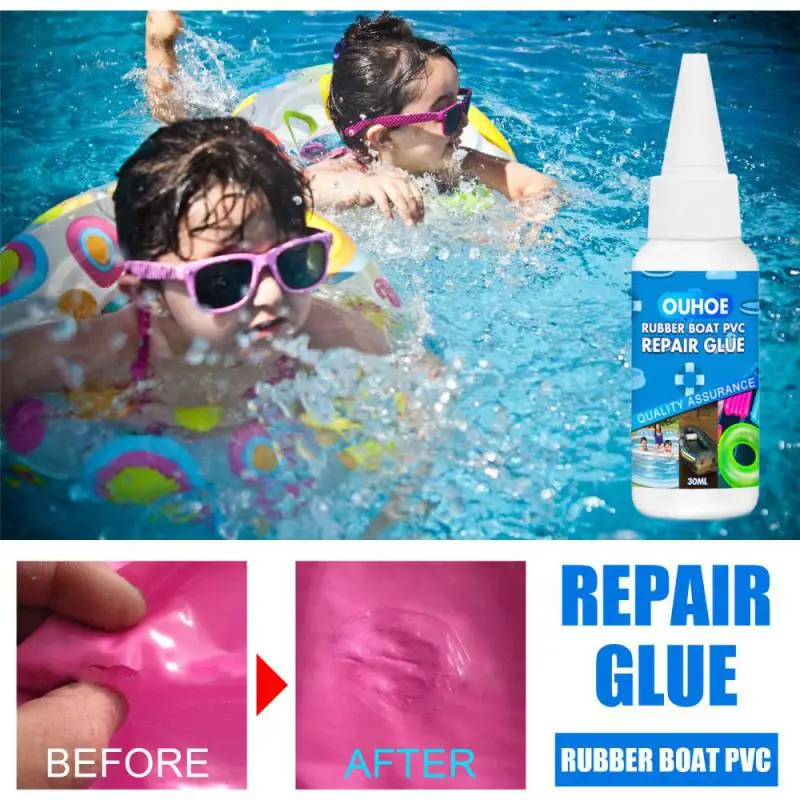 

Inflatable Boat Pool Canoe Waterproof Adhesive Sealant Glue Hardware Strong Repair Glue Swimming Pool Lifebuoy Pad Repair Glue