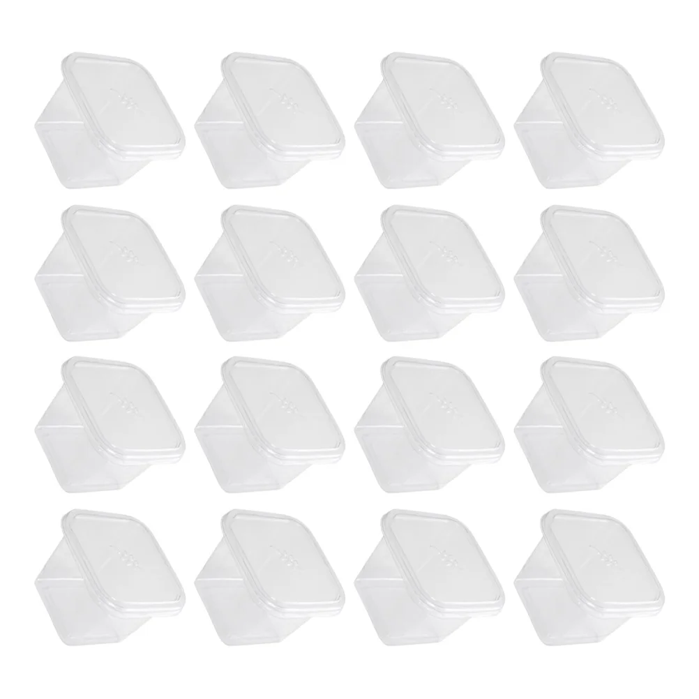 

50pcs Clear Cake Boxes Bakery Packaging Dessert Containers Cupcake Boxes Portable Storage For Donuts Biscuits Cookies Chocolates