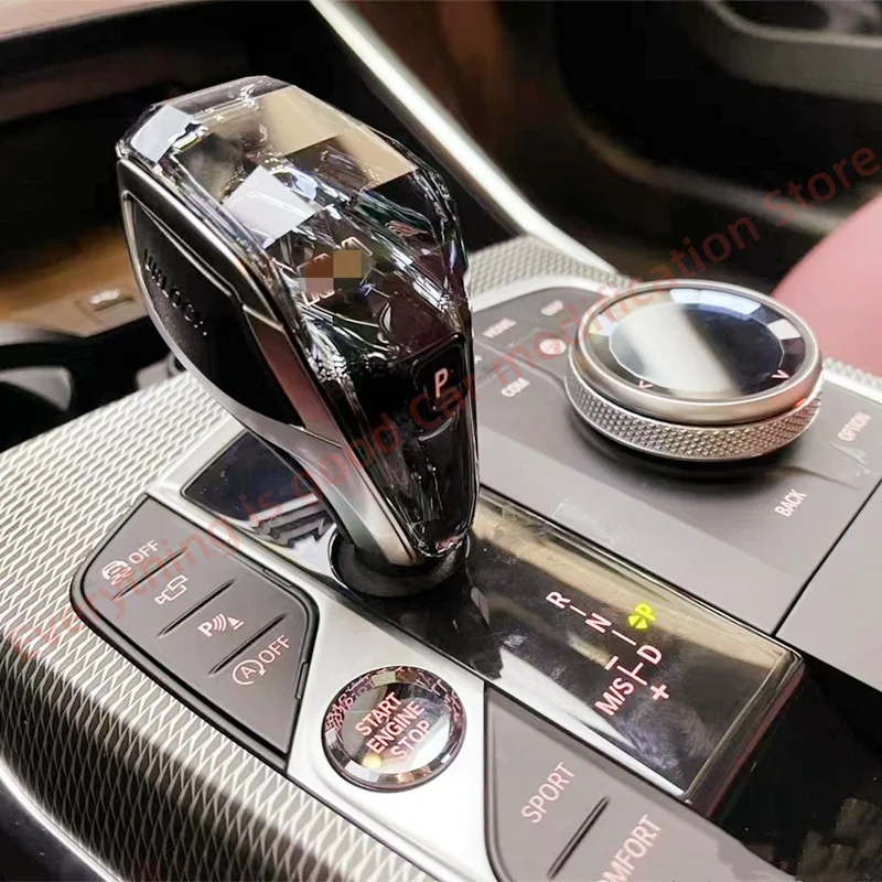 Car accessories 3-piece set of Crystal Accessories (shift knob) For BMW X3 X4 X5 x6 X7 series G chassis G07 G08 G01 G02 G06 G05