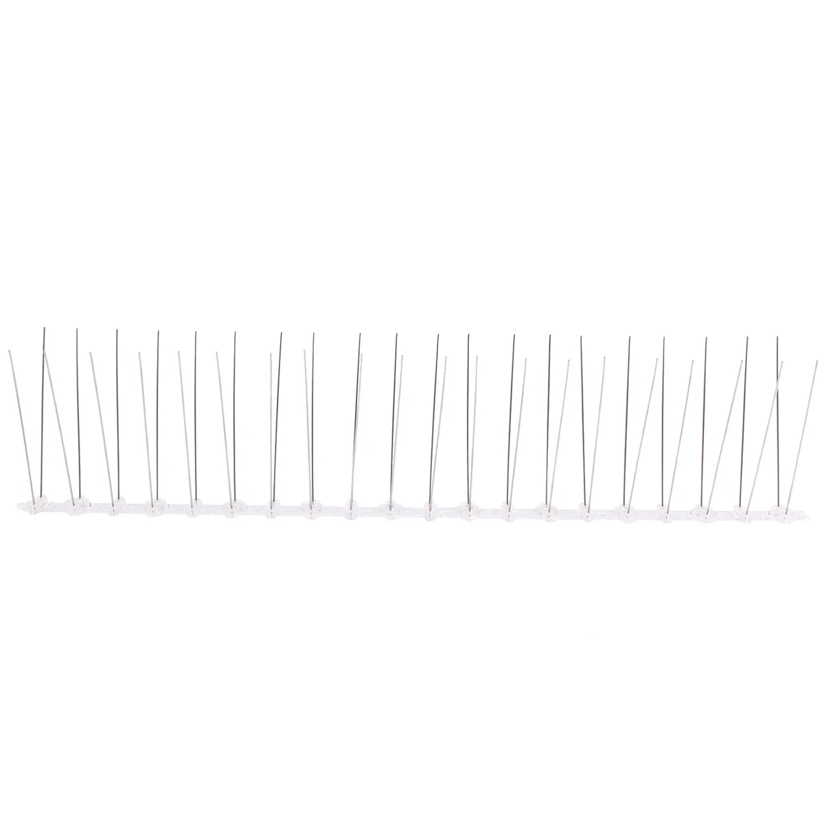 

10 Pcs/Box Bird Spikes, Stainless Steel Bird Deterrent Spikes Cover for Fence Railing Walls Roof Yard