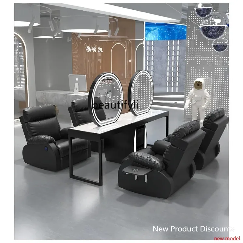 

ss26 Customized Hair Chair Foot Bath Hair Care Chair Beauty Shop Nail Electric Reclining Sofa Easy Chair