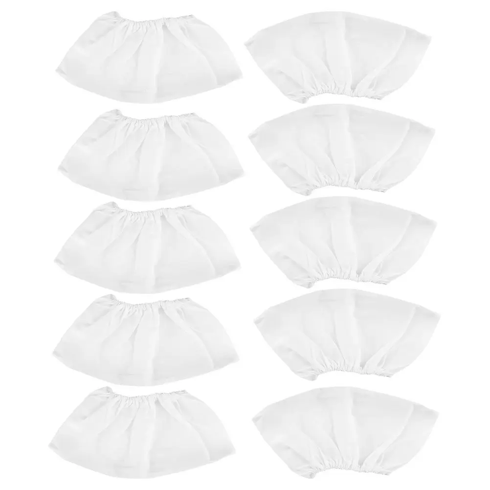 

10Pcs Nail Dust Collector Bag Non-Woven Material Suction Performance Enhancer for Nail Vacuum Cleaner Manicure Tool