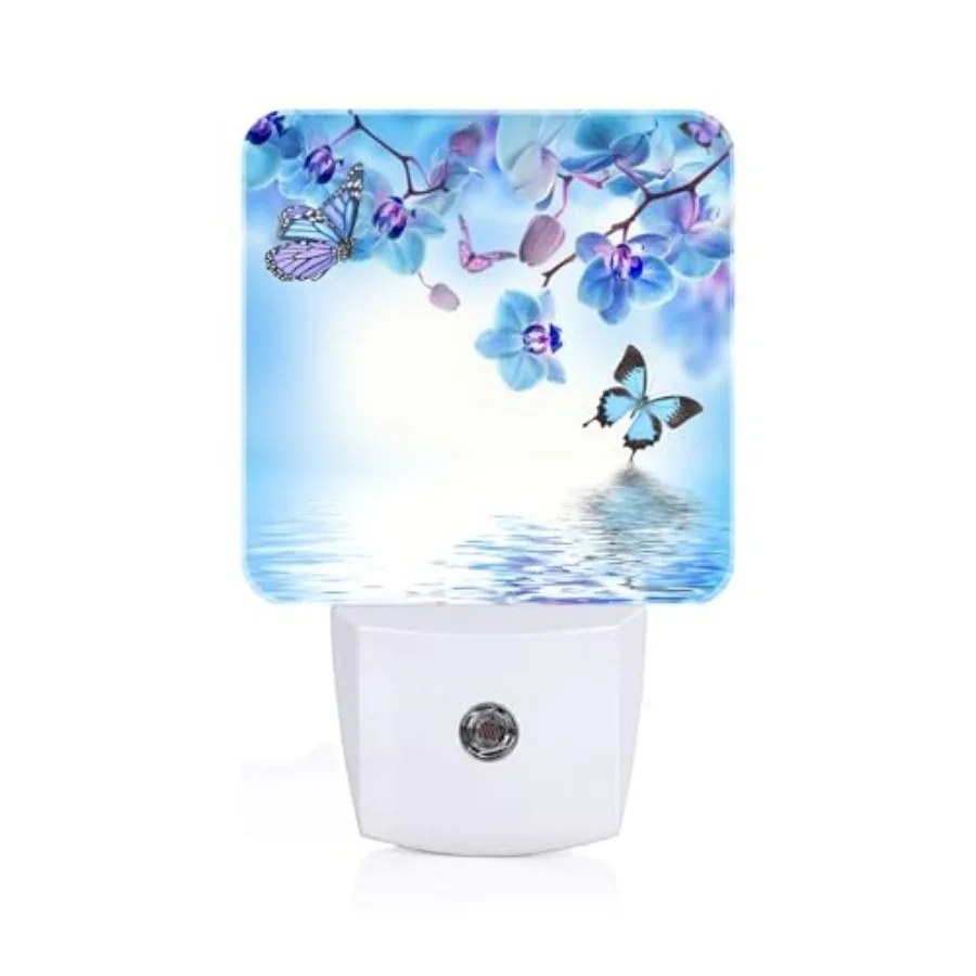 

Night Light, Plug Into Wall with Dusk to Dawn Light Sensors, Warm Nightlights for Bedroom, Bathroom, Hallway, Kitchen, Gifts Id