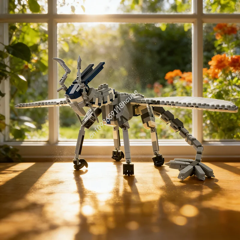 

668 деталей MOC Конструктор «Дракон Коррин» из серии Fire Emblem Fates, модель для сборки, рождественский подарок, игрушка, архитектурный конструктор, развивающий креативные способности