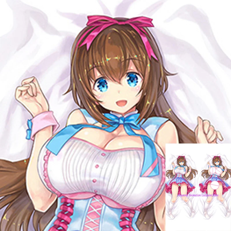 

Dakimakura Anime Pillow Cover Seductive Giant Breasts Double Sided Print 2-Side Print Pillowcase Body Decoration