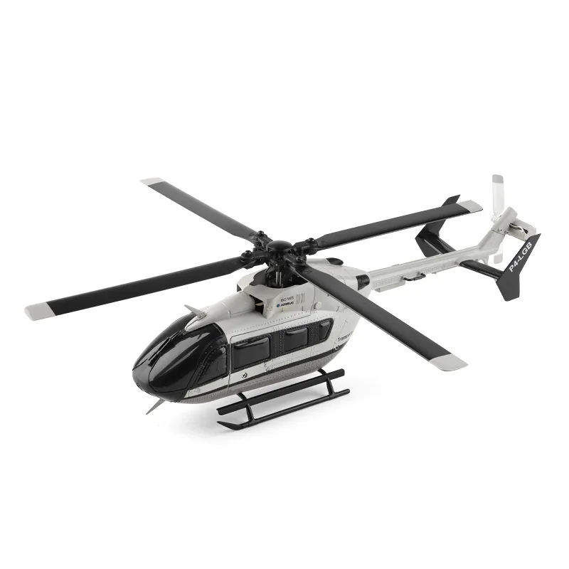 Nouveau Weili K160 hélicoptère à quatre voies sans ailerons modèle d'avion à hauteur fixe sans brosse Ec-145 Simulation modèle Rc cadeau d'anniversaire
