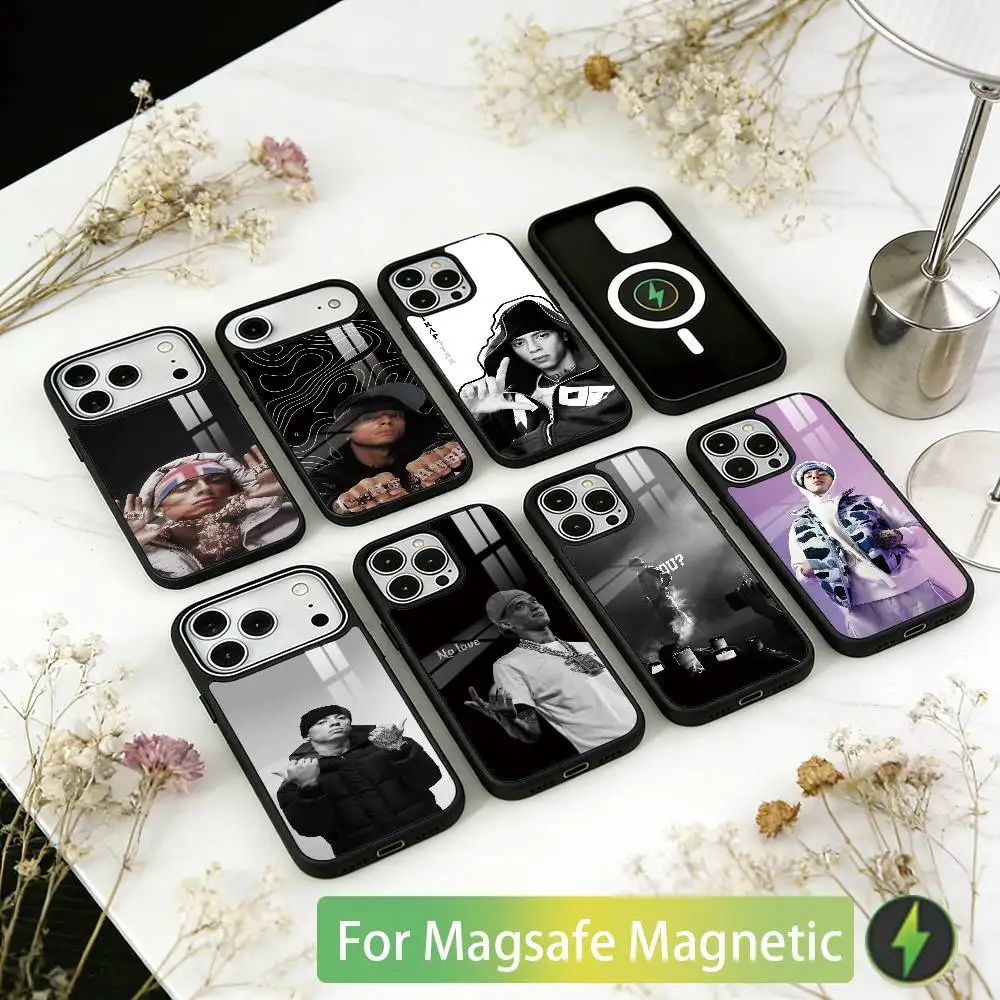 

Rapper Central Cee Phone Case For iPhone17,16,15,14,13,12,11 Plus,Pro Magnetic For Magsafe Wireless Charging