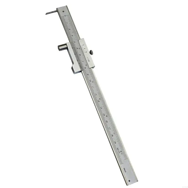 K3KD Praktis Vernier Caliper 0-200mm Penjara Paralel Paralel Paralel Penguasa Mengukur