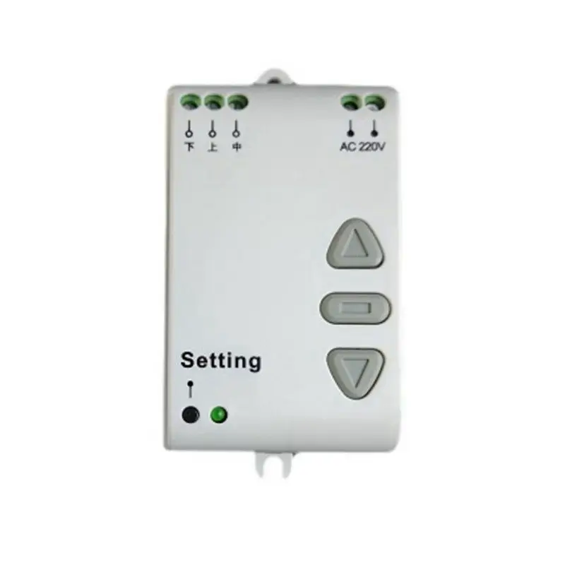 2X AC220V Motor Remote Switch Controller Projection Screen Motor Wireless Switch 433Mhz UP Down Stop Forwards Reverse-[97Lemons]