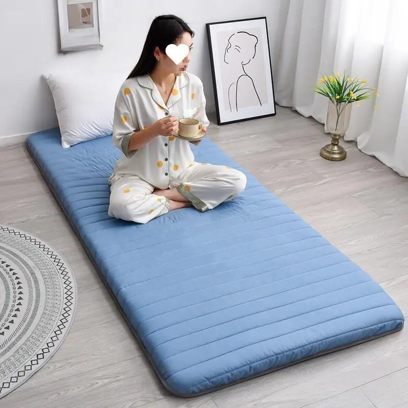 Home Use Student Dormitory Single Person Sponge Pad Mattress Ground Mat Bedding Polyester Fiber Gel Memory Foam Mattress