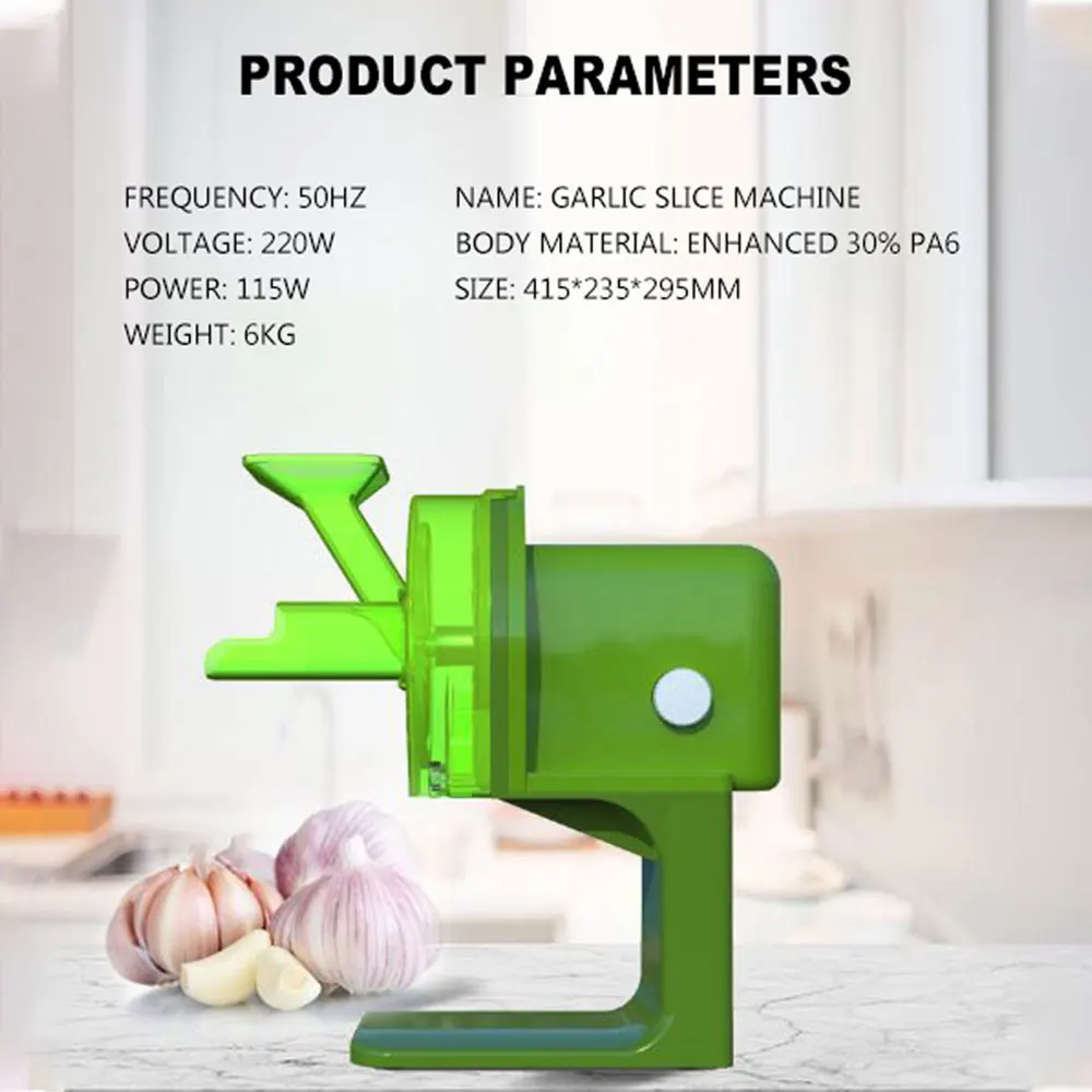 Cortadora de ajo, cebolla, zanahoria, máquina cortadora de verduras, cebollino, máquina cortadora de pimienta en cubitos