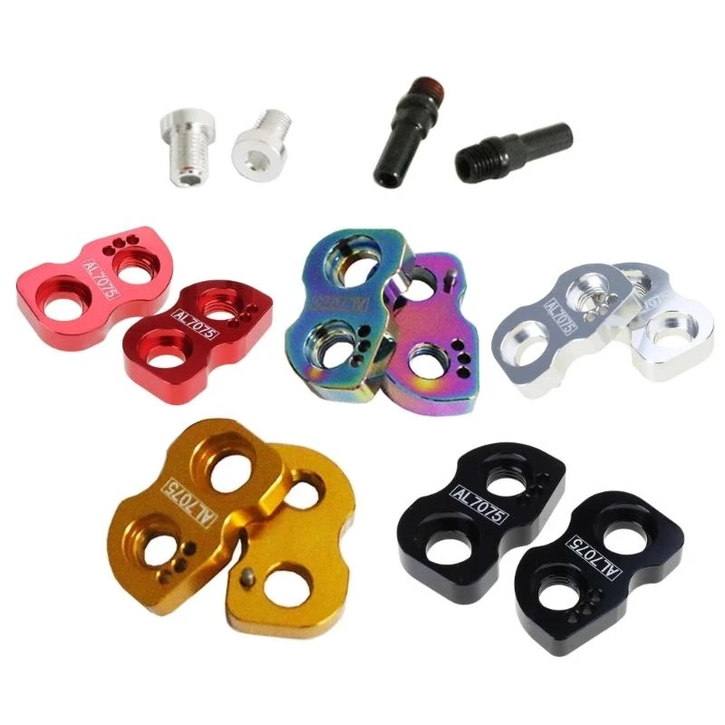 U2JB Cycling v Brake Extension Mounts Bike Brake Adapter Aluminium for Frame & Fork