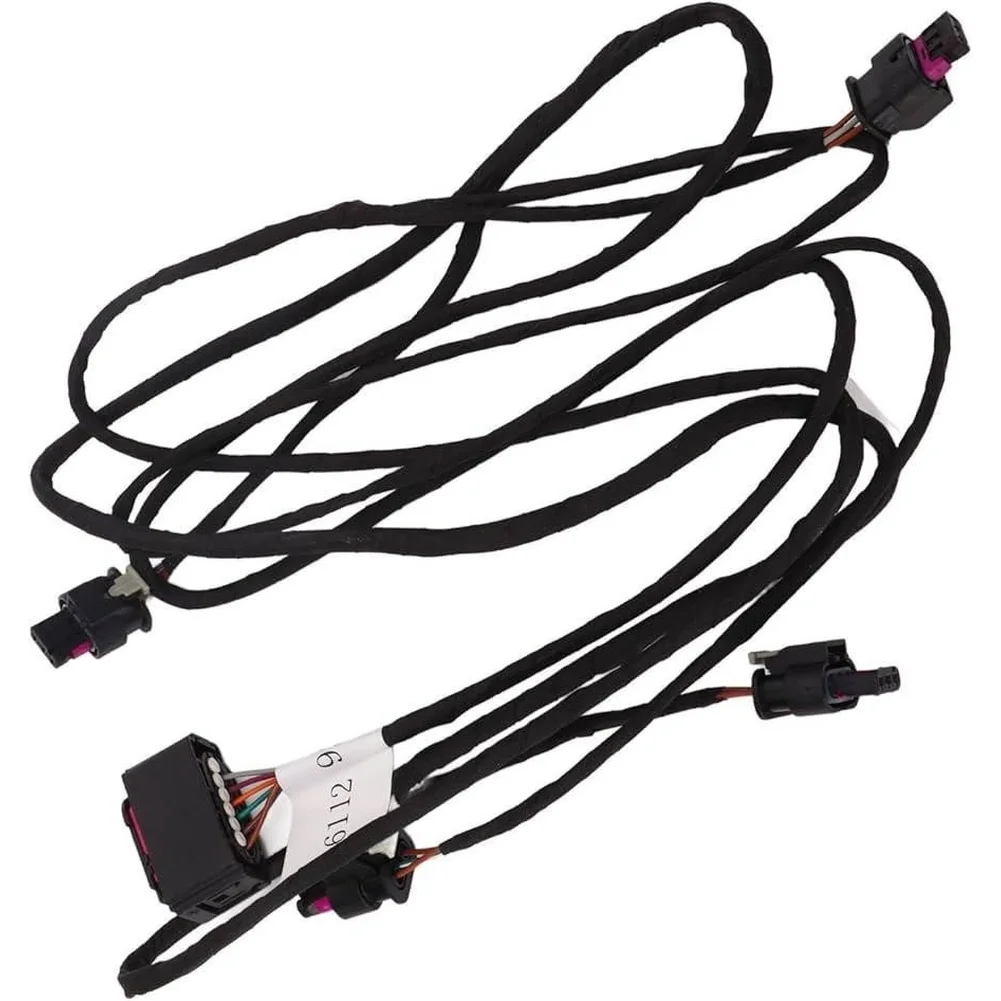 Parking Sensor Cable Front Sensor Harness Parking Sensor Replacement Wear-resistant Material Non-deformation Easy To Use