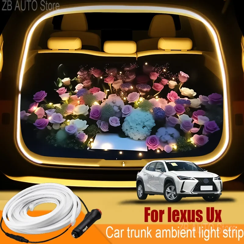 

For lexus Ux Automobile trunk ambient light automatic sensing car interior lighting with accessories