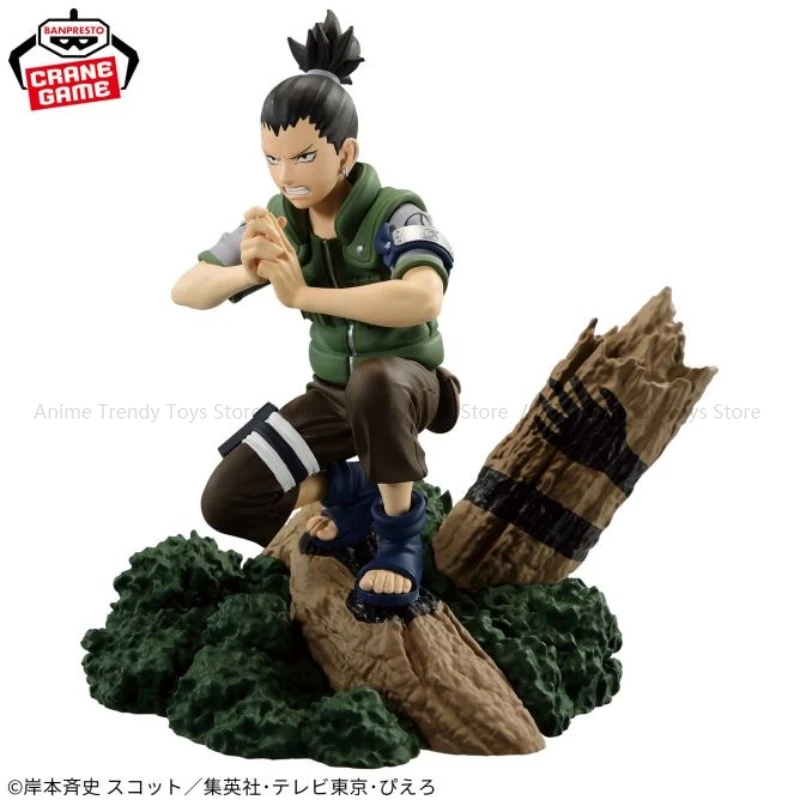 In Stock Original Banpresto Memorable Saga Naruto Nara Shikamaru Akimichi Choji Figure Anime Genuine Model Toy WY