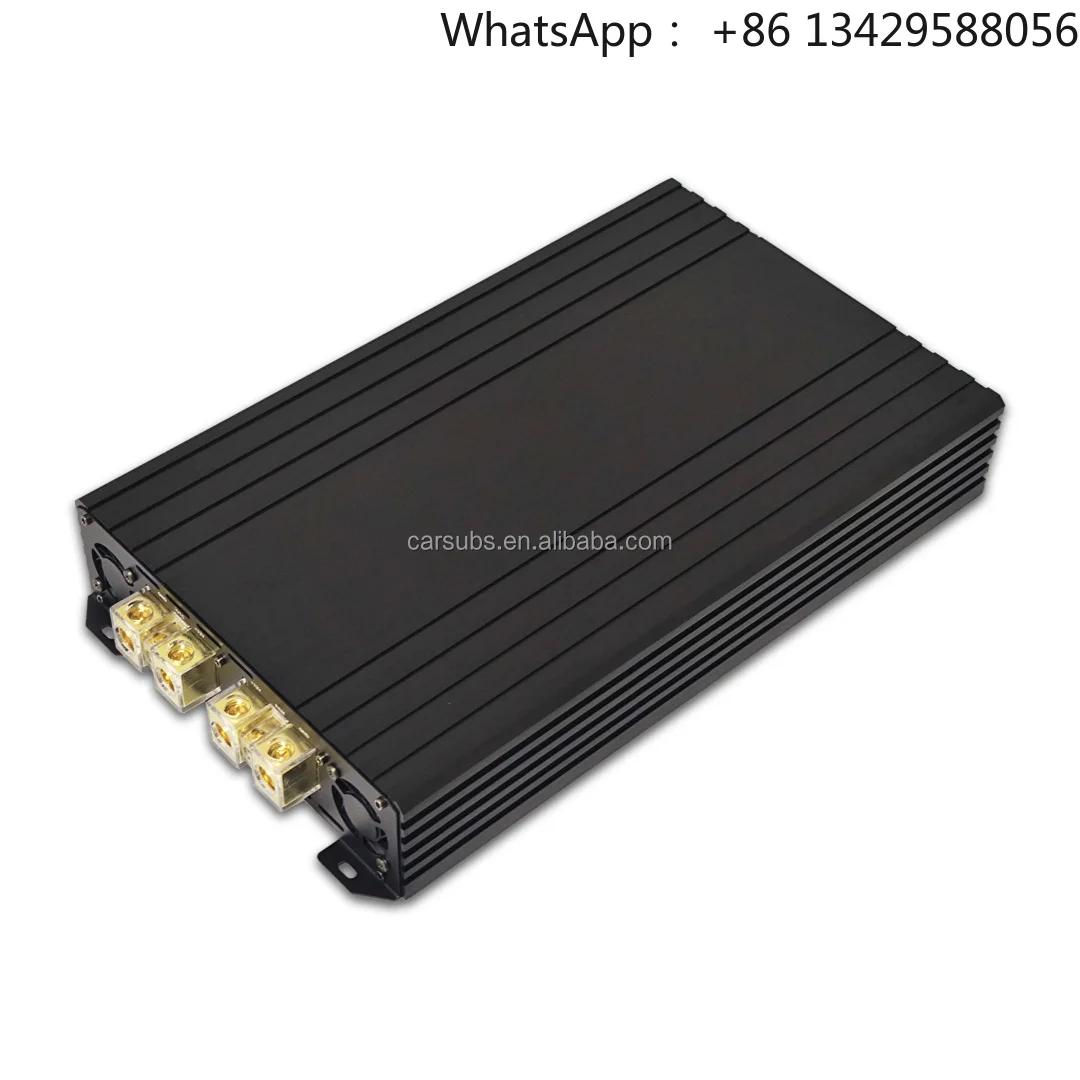 8000W Brazilian Style Car Subwoofer Amplifier Full Range 1ohm Strong Bass Peak 16000W Monoblock Car SPL Amplifier Class D