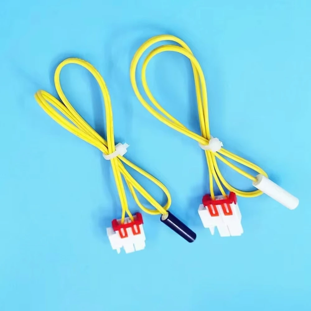 2Pcs DA32-00006W Refrigerator Defrost Temperature Sensor Replacement Thermostat for Samsung AA-00,RS2534BB 5k Sensor Probe Parts