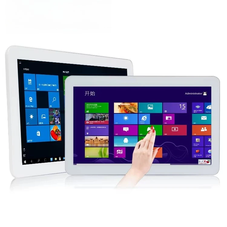 

One Gaming Desktop Computer Flat Pc Factory Direct Sale 15.6 Inch Touch Screen White LCD EMMC Aluminum Alloy Metal Case