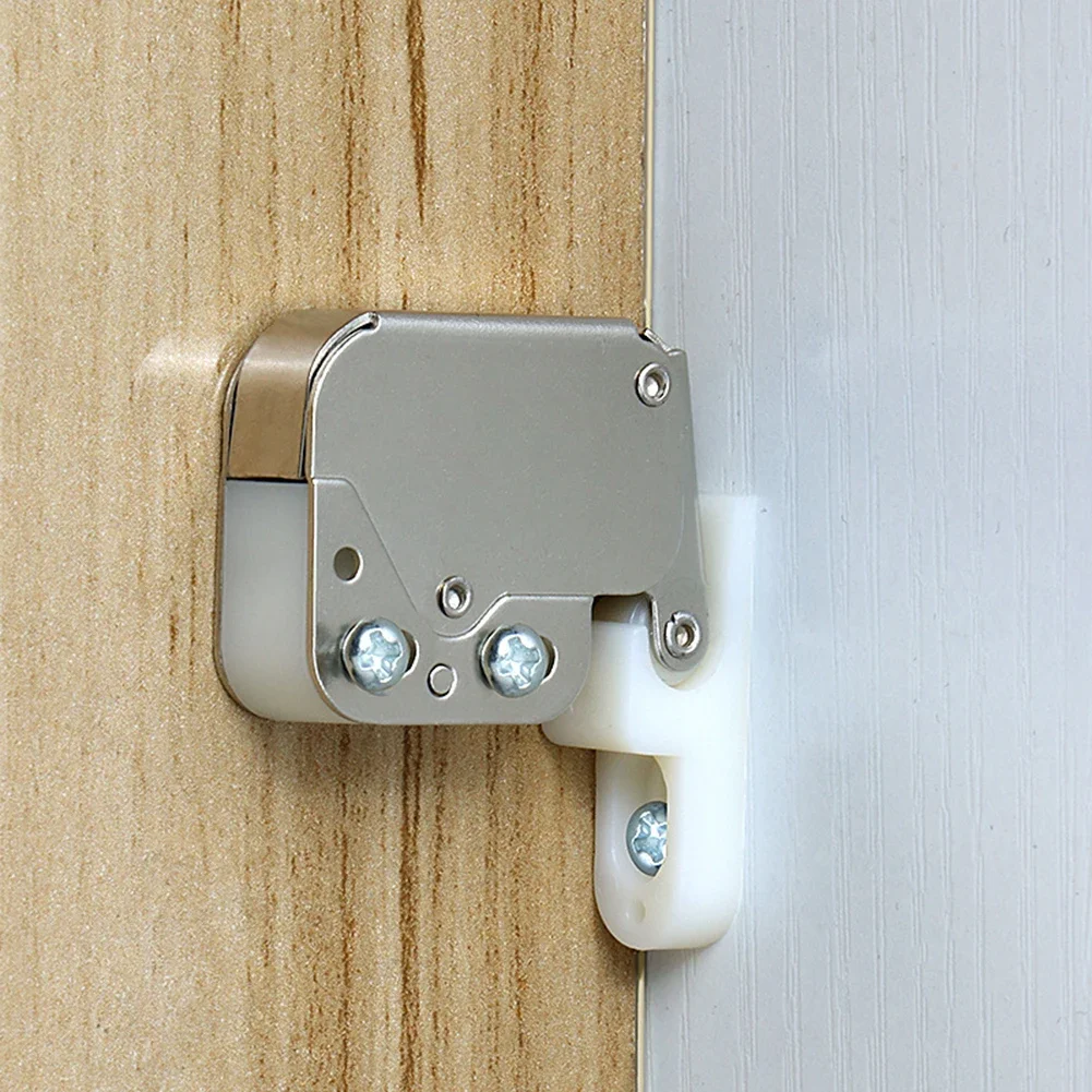 Spring Push Catch Touch Latch Cabinet Door Rebound Device Magnetic Touch Cabinet Self-locking Catch Latch Furniture Hardware