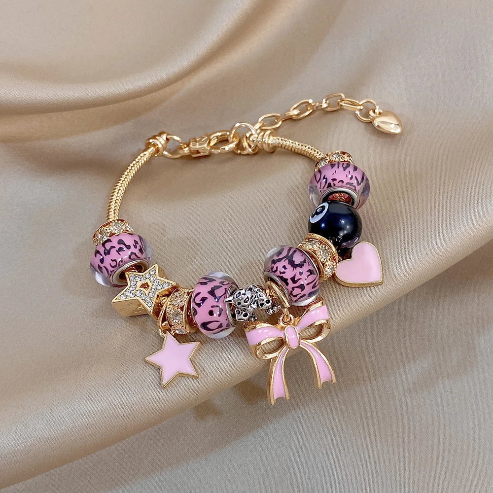 Bransoletki z cyrkoniami i cer – Ceramic Link Bracelet recenzja i cena
