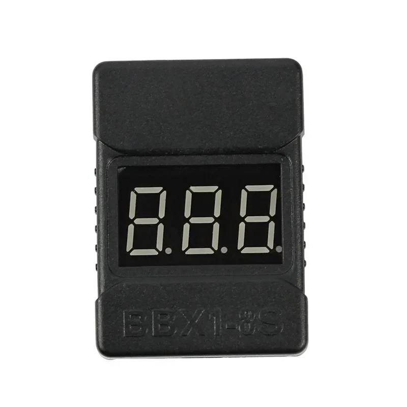 NEEBRC BX100 2in1 RC Battery Voltage Power Display 1-8S BB Low Voltage Alarm Buzzer Meter for RC Car Drone Aircraft Parts