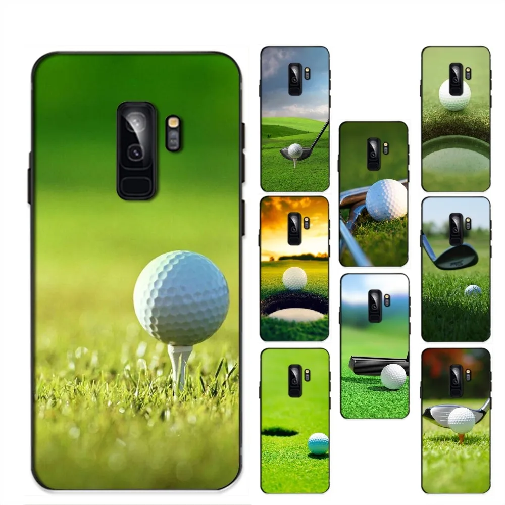 Casing ponsel bola Golf olahraga untuk Samsung S 9 10 20 21 22 23 30 23plus lite Ultra FE S10lite Fundas