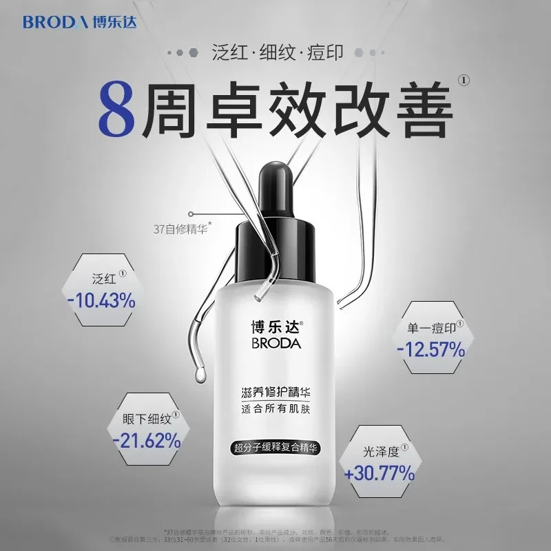 BRODA Salicylic Acid Serum Panax-Ginseng Extract Resurfacing Whiten Essence Herbal Extract Reduce Pigmentation FaceCare Beauty