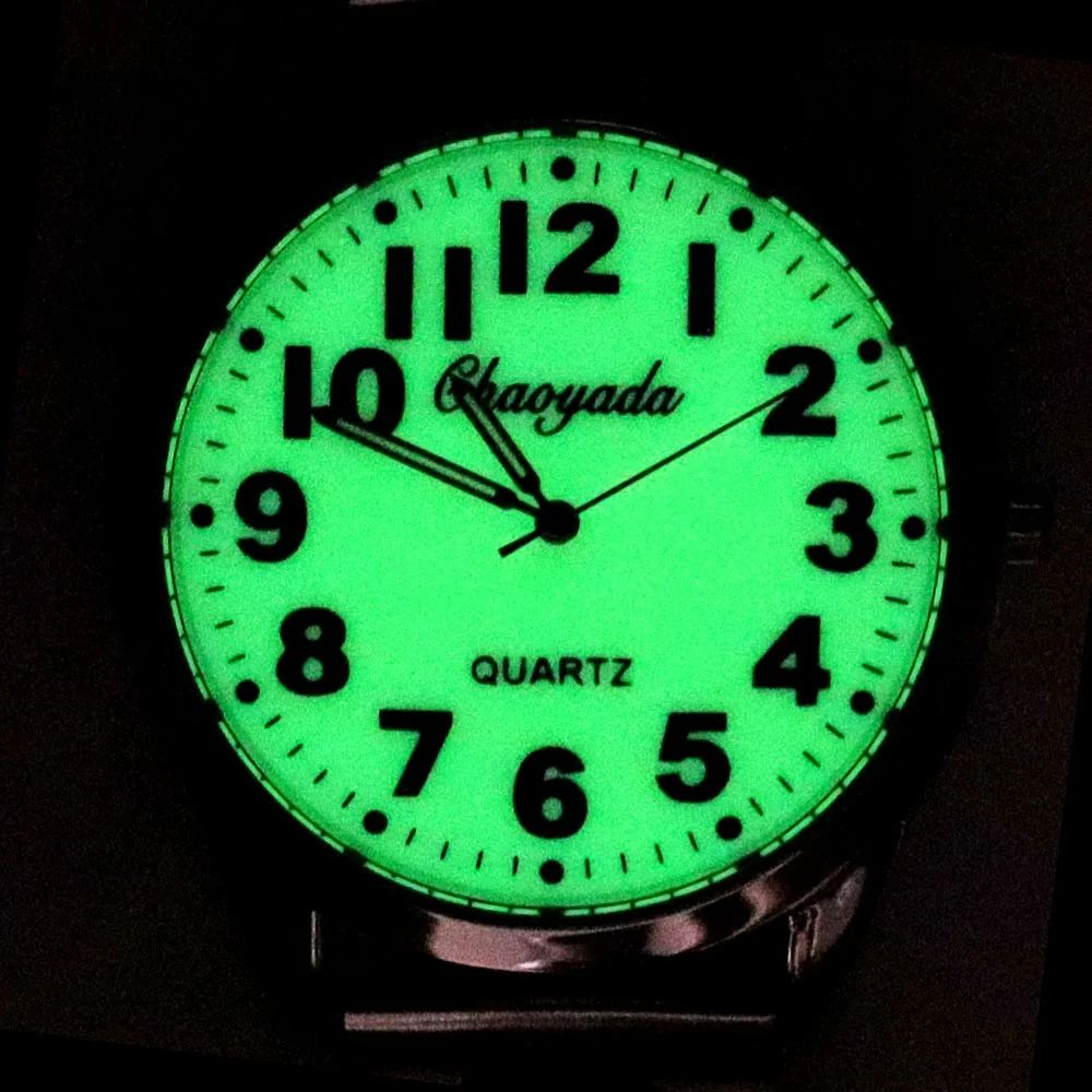 6Pcs Silicone Band Military Sports Date Quartz Luminous Watch Men Watches Boys Girls watches