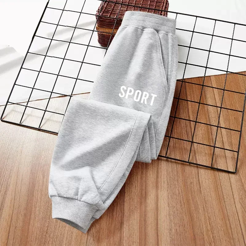 Kinder-Fußballhose mit Nummern, Jungen-Frühlings- und Herbst-Langhose, Sport-Hose mit Gummiband – Detail 9