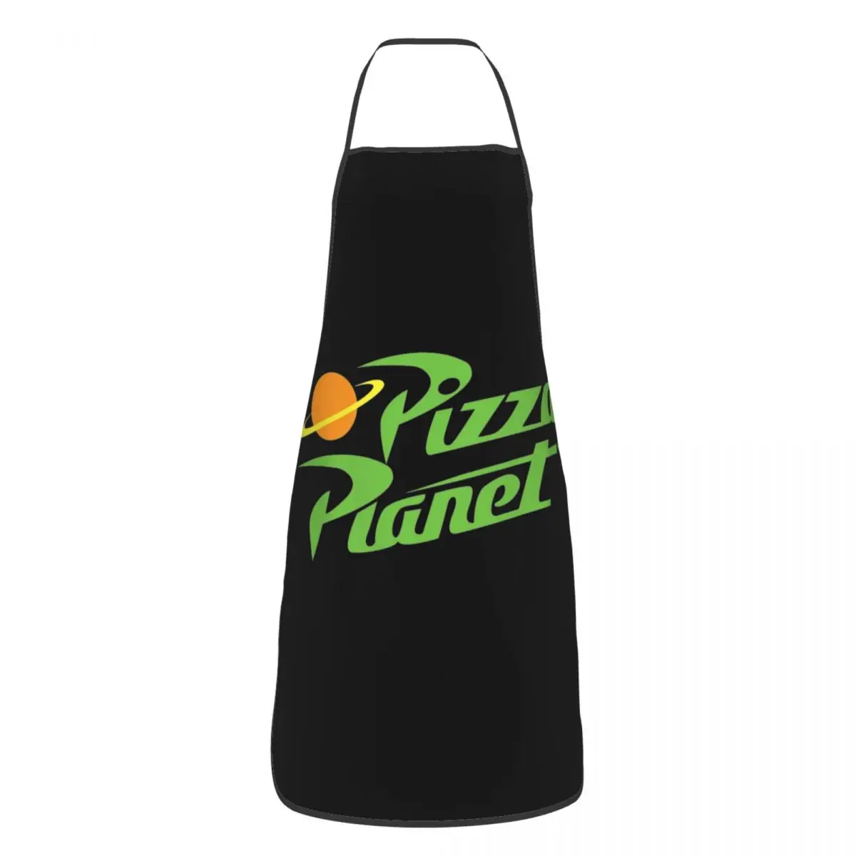 Pizza Planet Toy Story Cartoon Kitchen Baking Apron Polyester Pinafores for Adult Chef Cooking Home Cleaning