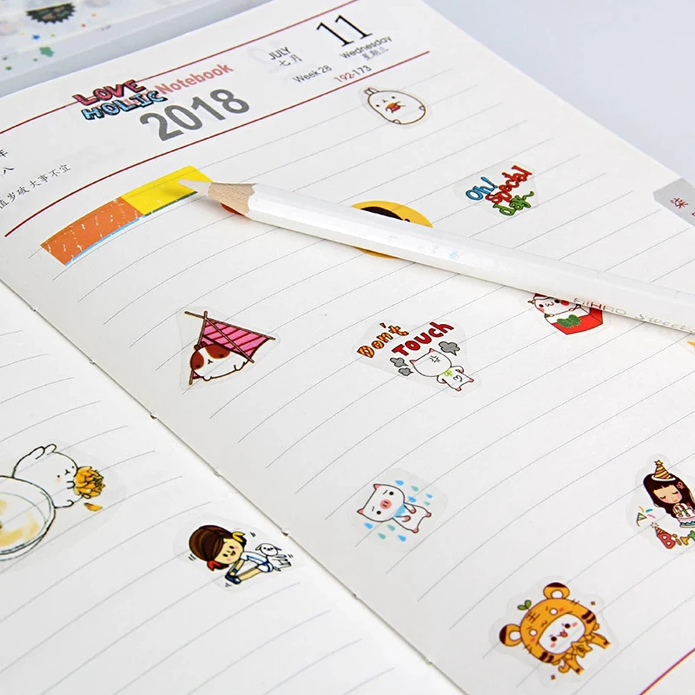 Sticker Retro Planner Label Sticker DIY Diary Paper Sticker Diary Sticker Cute Stickers Decorative Stickers Cartoon Sticker